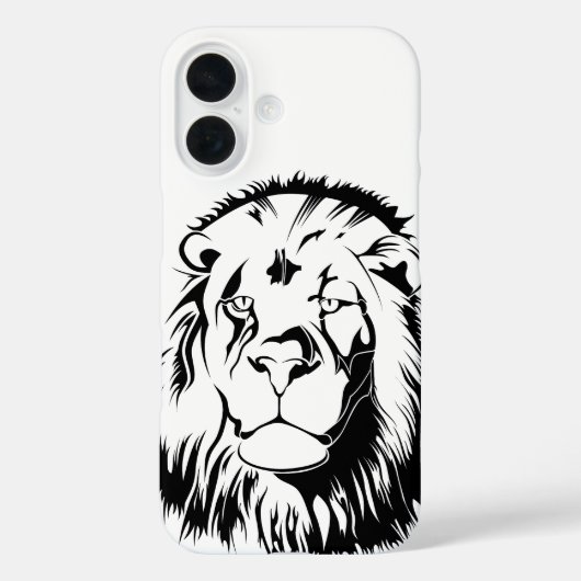 ライオン トリバル 002 Case-Mate iPhoneケース (裏面)
