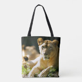 ライオン トートバッグ (裏面)