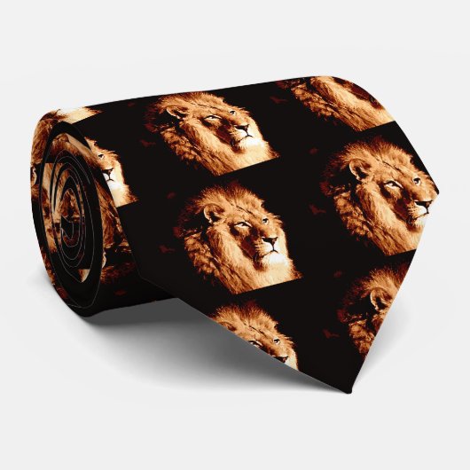 ライオン ネクタイ (ロール)