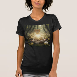 ライオン・ハーテッド・ジョイ瞑想ポータル Tシャツ