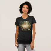 ライオン・ハーテッド・ジョイ瞑想ポータル Tシャツ (正面フル)