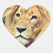 ライオン ハートシール (正面)