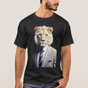 ライオン・ビジネス・キング Tシャツ