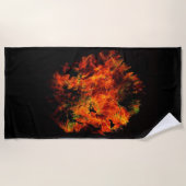 ライオン ビーチタオル (正面)