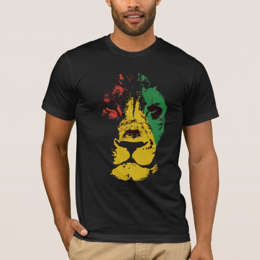 ライオン フェイス Tシャツ (正面)