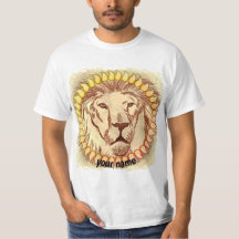 ライオン フェイス Tシャツ