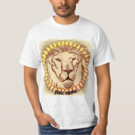 ライオン フェイス Tシャツ