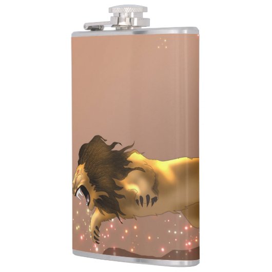 ライオン フラスク (左)