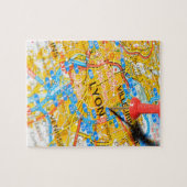 ライオン、フランス ジグソーパズル (横)