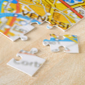 ライオン、フランス ジグソーパズル (側面)