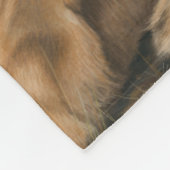 ライオン フリースブランケット (角)