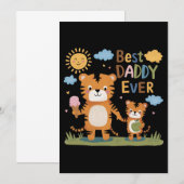 ライオン ベスト ダディ エバー 招待状 (正面/裏面)