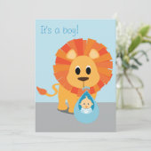 ライオン&ベビー – 男の子だ！ (スタンド正面)