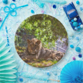 ライオン ペーパープレート (パーティー)