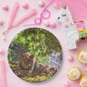 ライオン ペーパープレート (パーティー)