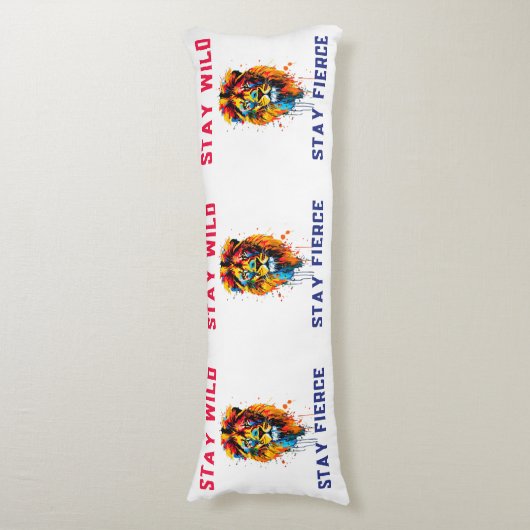 ライオン ボディピロー (正面縦)