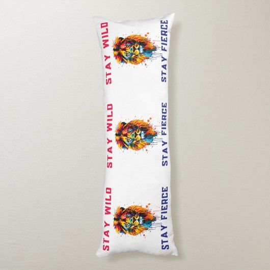 ライオン ボディピロー (裏面 (縦))