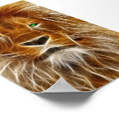 ライオン ポスター (角)