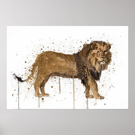 ライオン ポスター (正面)