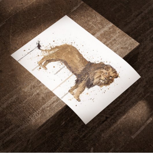 ライオン ポスター