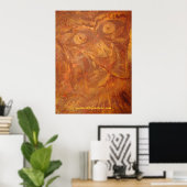 ライオン ポスター (ホームオフィス)