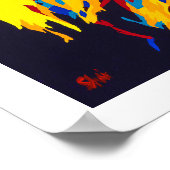 ライオン ポスター (角)