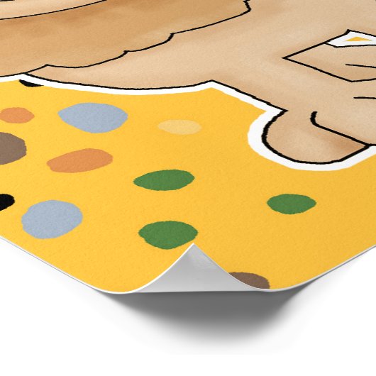 ライオン ポスター (角)