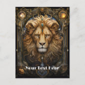 ライオン ポストカード (正面)