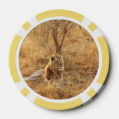 ライオン ポーカーチップ (裏面)