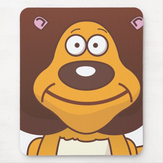 ライオン マウスパッド (正面)