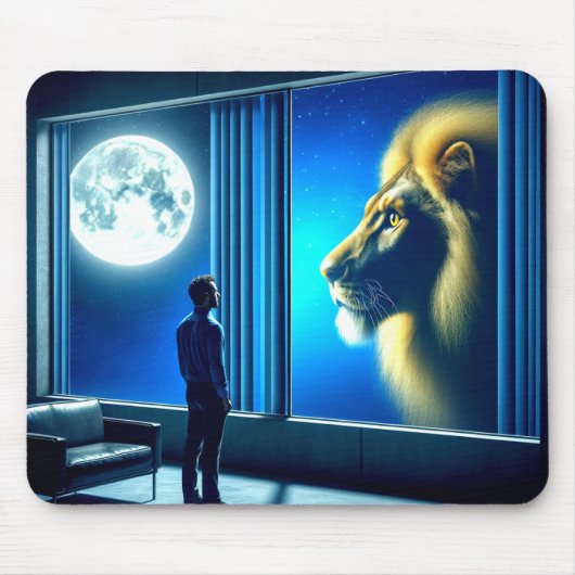 ライオン マウスパッド (正面)