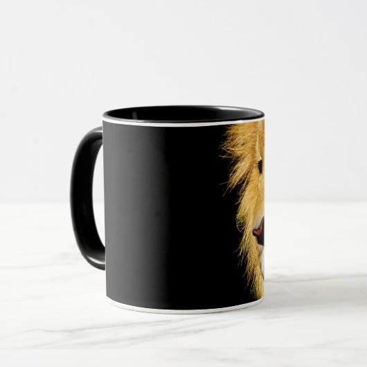 ライオン マグカップ (正面左)