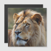 ライオン マグネット カード (正面/裏面)