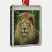 ライオン メタルオーナメント (右)