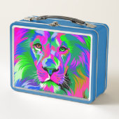 ライオン メタルランチボックス (正面)