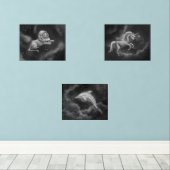 ライオン、ユニコーン、イルカの星座 (ウッドフロア)