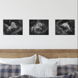 ライオン、ユニコーン、イルカの星座