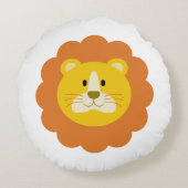 ライオン ラウンドクッション (裏面)