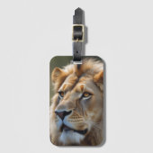 ライオン ラゲッジタグ (正面縦)