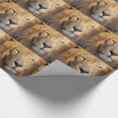 ライオン ラッピングペーパー (角)