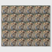 ライオン ラッピングペーパー (フラット)