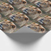 ライオン ラッピングペーパー (角)