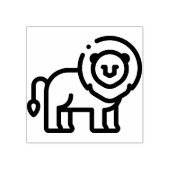 ライオン ラバースタンプ (インプリント)