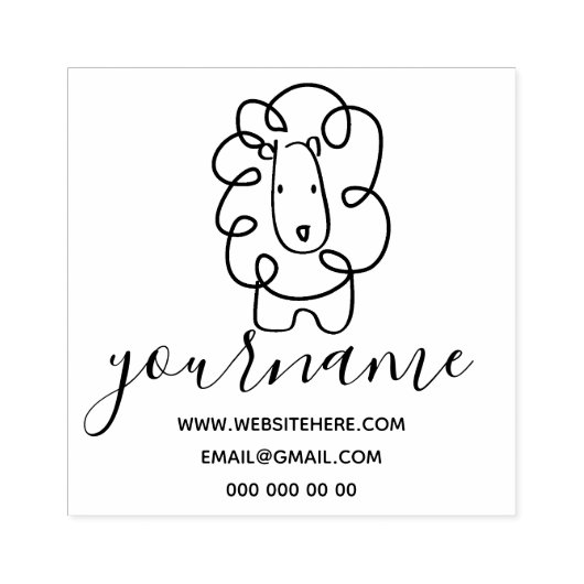 ライオン ラバースタンプ (インプリント)