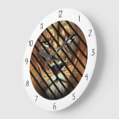 ライオン ラージ壁時計 (傾斜)