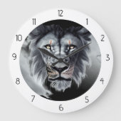 ライオン ラージ壁時計 (正面)