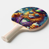 ライオン/ルイジアナマルディグラ 卓球ラケット (正面アングル)