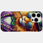 ライオン/ルイジアナマルディグラ Case-Mate iPhoneケース (裏面 (横))