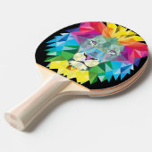 ライオン レインボー 卓球ラケット (正面アングル)