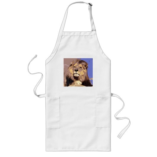 ライオン ロングエプロン (正面)